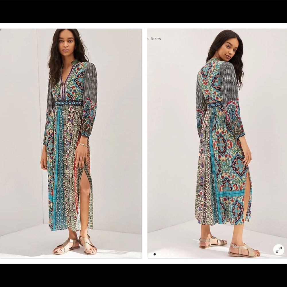 Bhanuni By Jyoti Patterned Dress Size 6